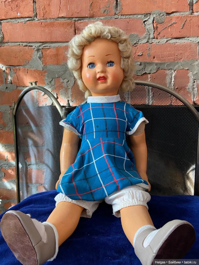 Харьковская опилочная кукла СССР (фото 6)