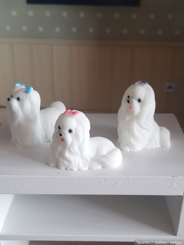 Собачки — Миниатюра для кукол