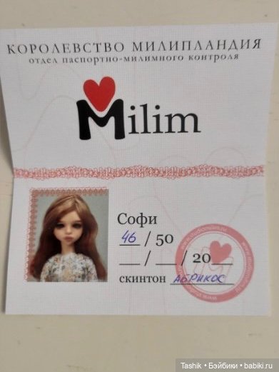 Софи от студии Милим — Куклы BJD (фото 7)