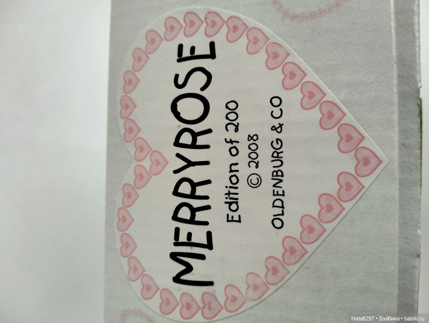 Мэри Роуз от Марианны Ольденбург, Merryrose Marianne Oldenburg, 2008 год. Цена снижена (фото 5)