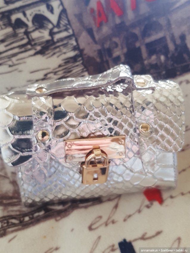 Наишекарнейшая Сумочка для кукол ростом 40см и выше (фото 5)