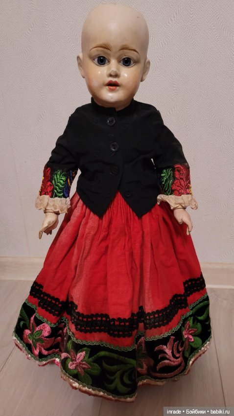 Роскошный антикварный этнический костюм (фото 9)