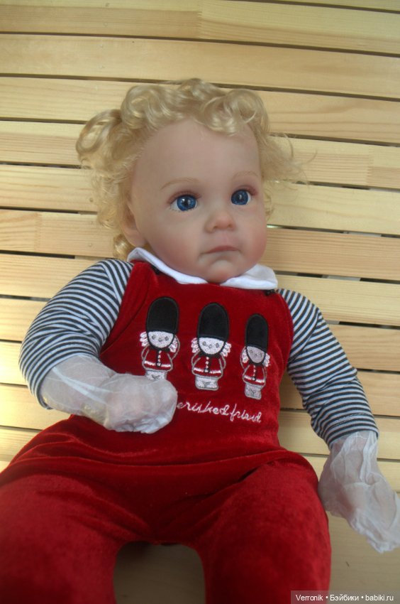 Реборн - пупс - девочка - мягконабивная - 56 см (фото 8)
