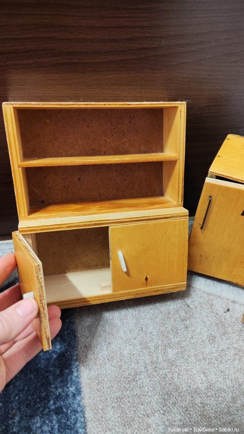 Деревянная мебель СССР — Кукольная мебель (фото 4)