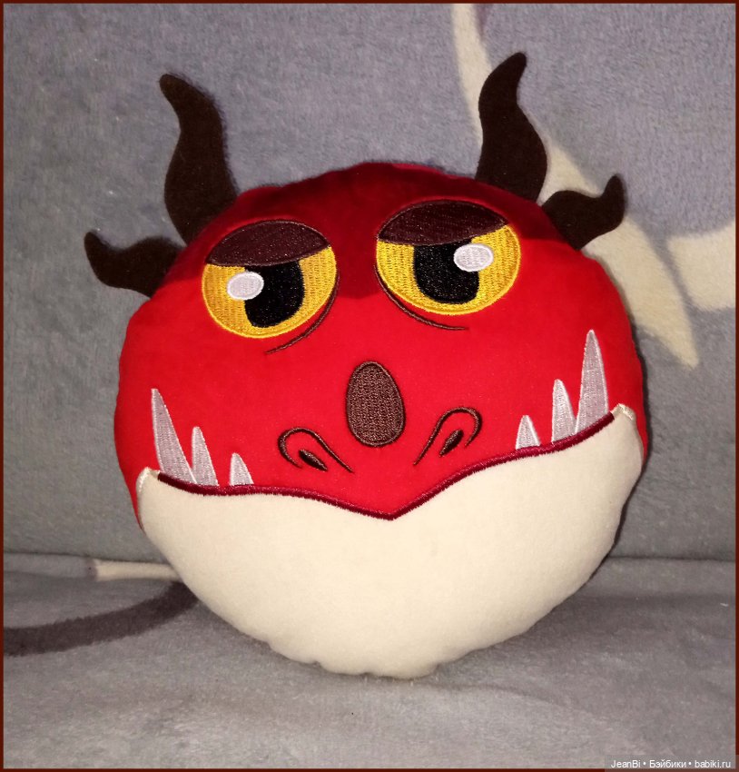 Подушка "Голова дракона" — Игрушки для детей (фото 4)