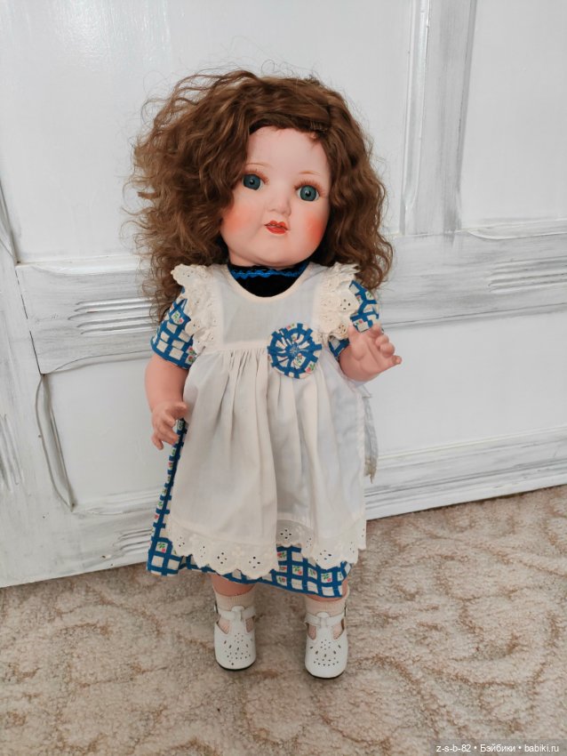 Очень красивая целулоидная кукла (фото 8)