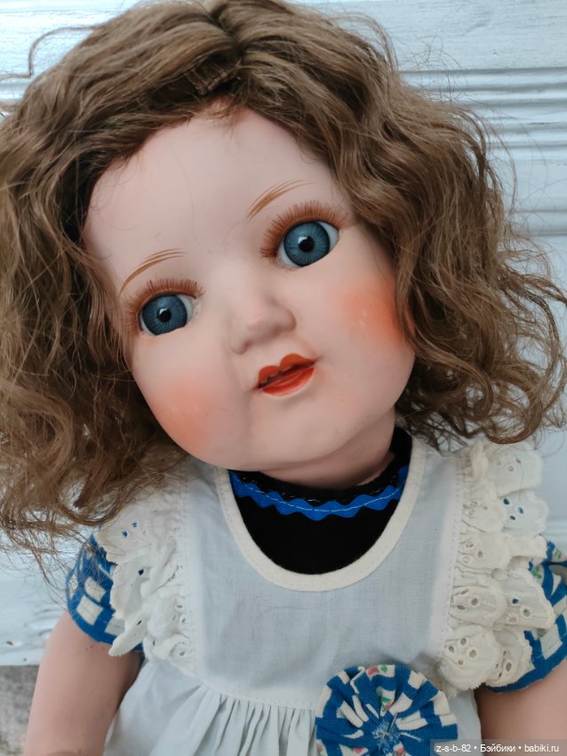 Очень красивая целулоидная кукла (фото 2)