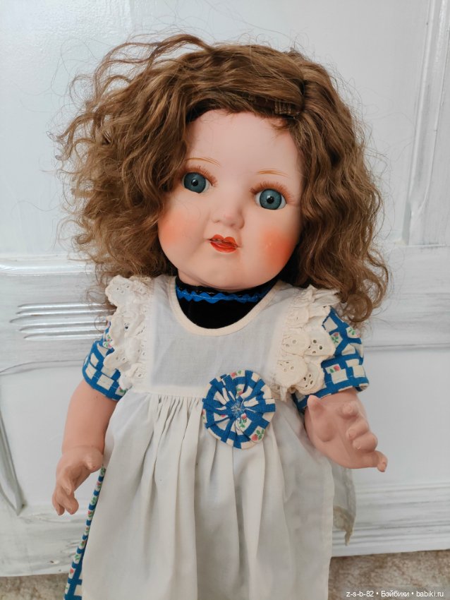 Очень красивая целулоидная кукла (фото 7)