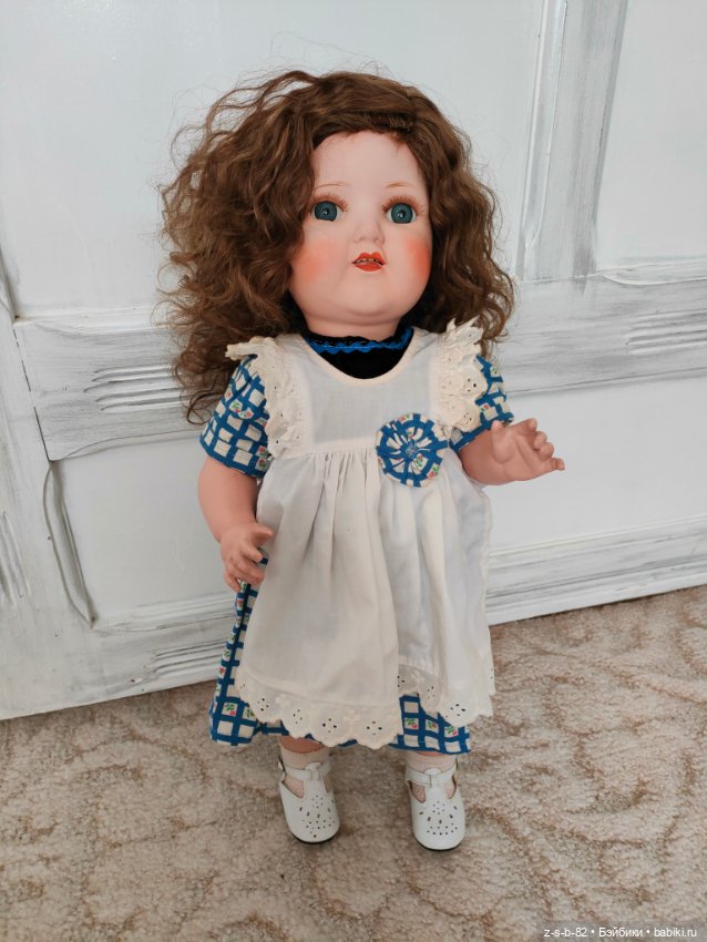 Очень красивая целулоидная кукла (фото 9)
