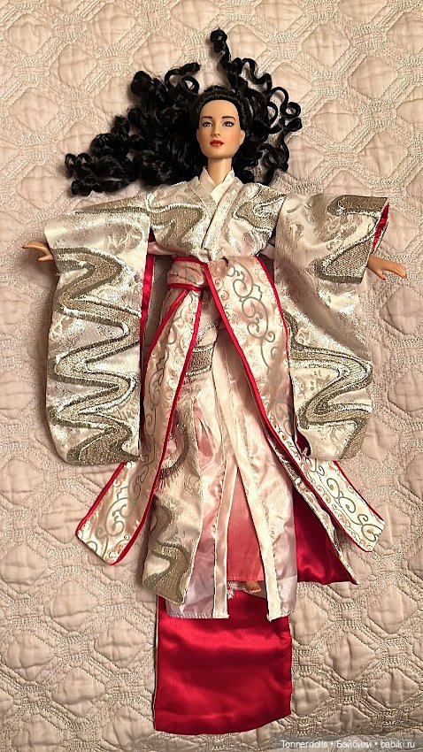 Аутфит кимоно Тоннер Мемуары Гейши Саюри Гейша Tonner Sayuri Memoirs of a Geisha Sayuri (фото 2)