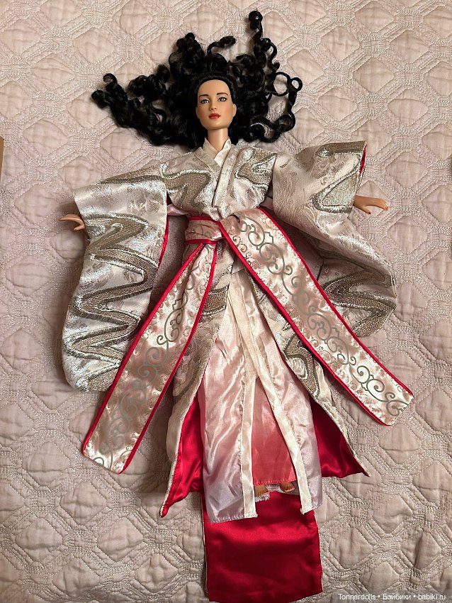 Аутфит кимоно Тоннер Мемуары Гейши Саюри Гейша Tonner Sayuri Memoirs of a Geisha Sayuri (фото 3)