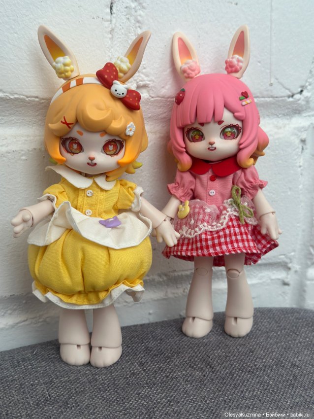 Бжд кукла виниловая, зайка Bonnie