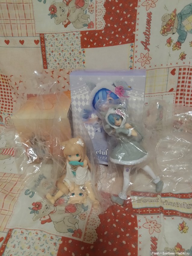 Фигурки аниме кошечки лотом