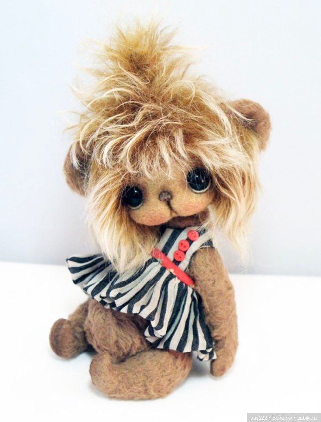 Мишка Елены Майоренко — Авторские игрушки (фото 5)