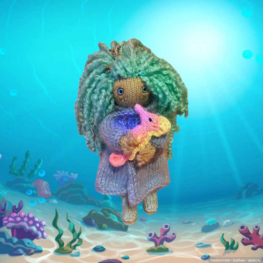 Маленькая Русалочка — Авторские куклы (фото 7)