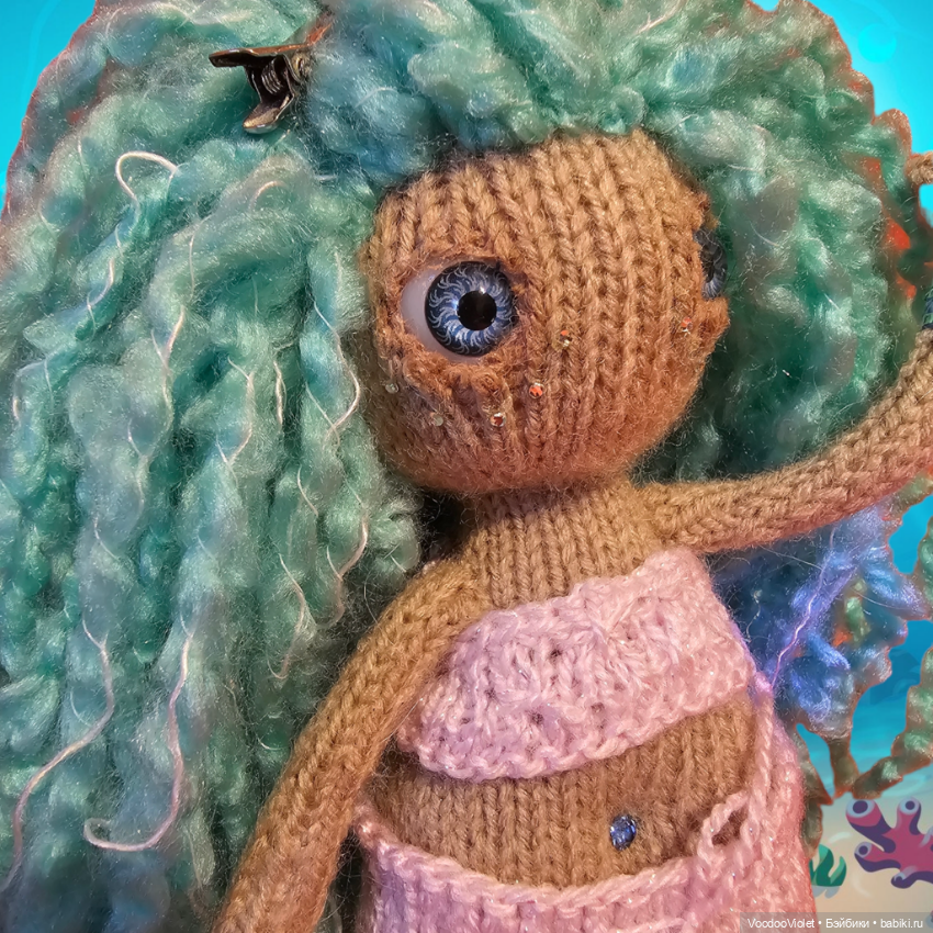 Маленькая Русалочка — Авторские куклы (фото 8)