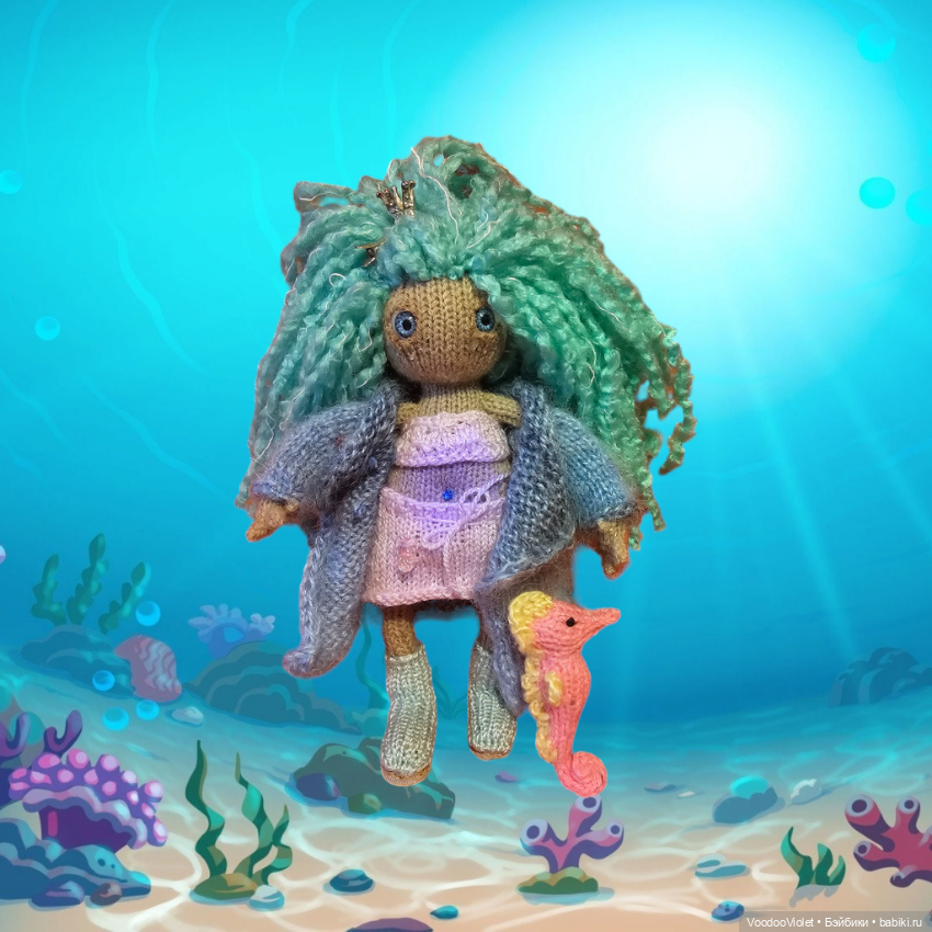 Маленькая Русалочка — Авторские куклы (фото 6)