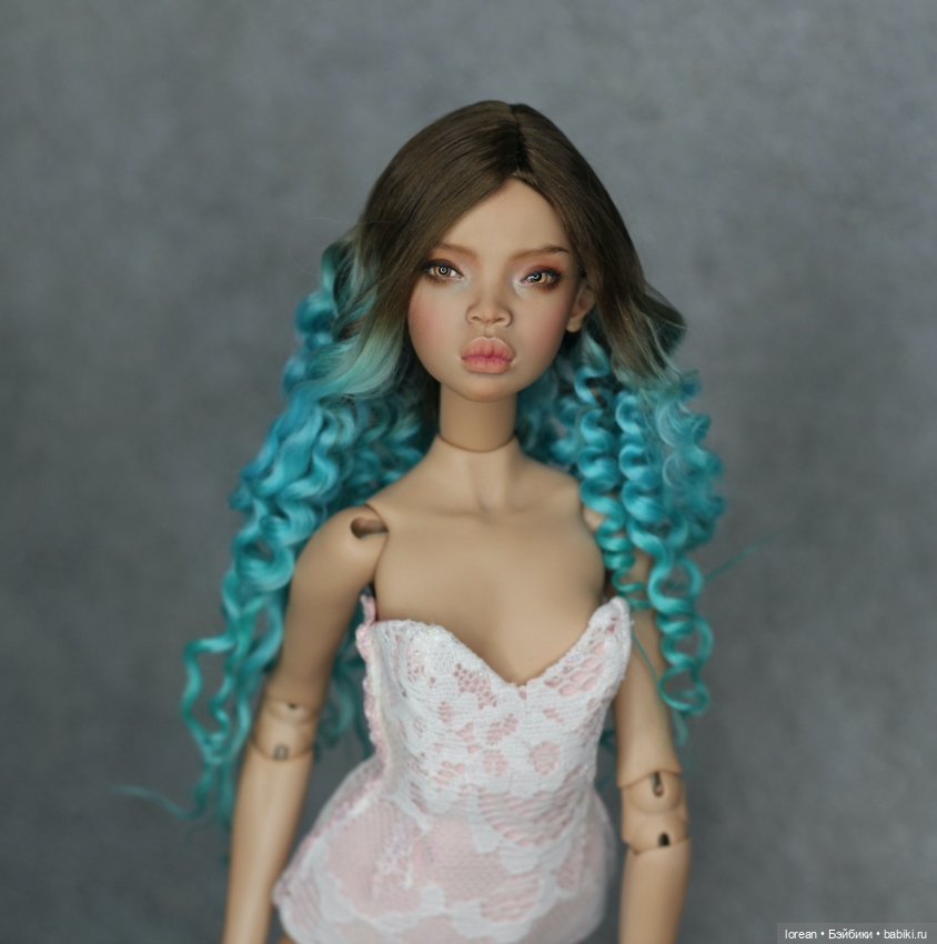 Парик из альпаки сури для Popovy Sisters (фото 2)