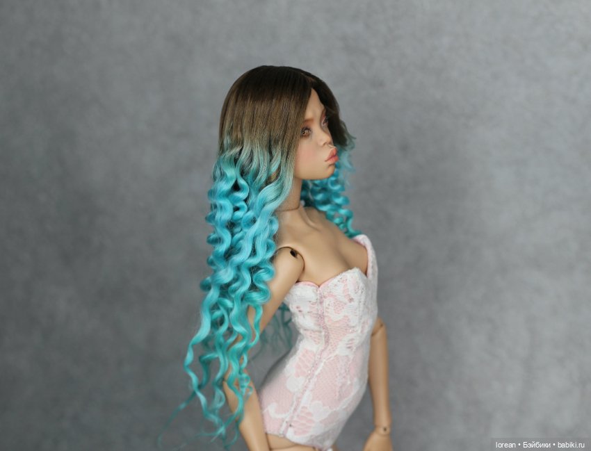 Парик из альпаки сури для Popovy Sisters (фото 5)