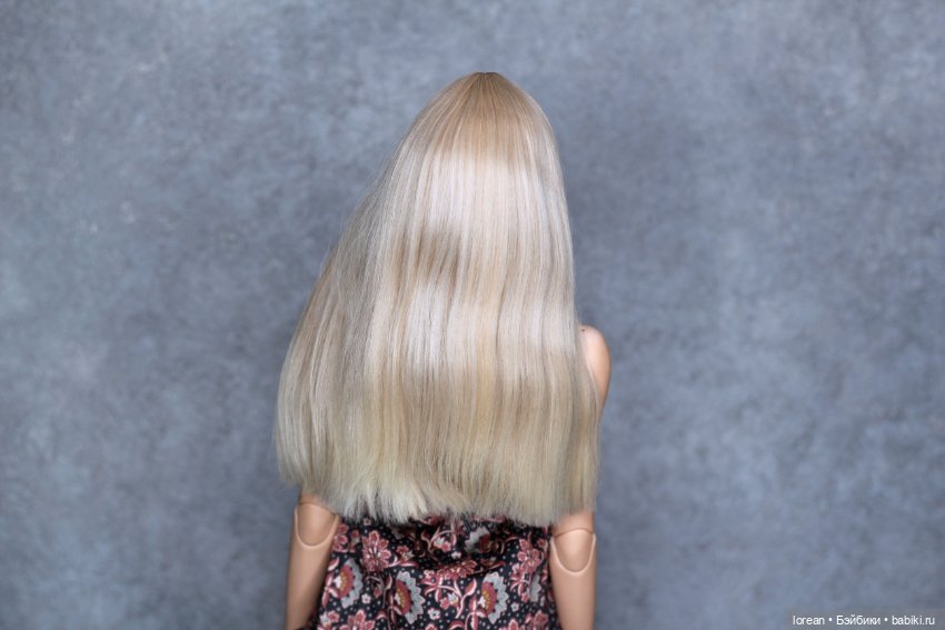 Парик из Альпаки сури для Dollshe Diana SD (фото 8)