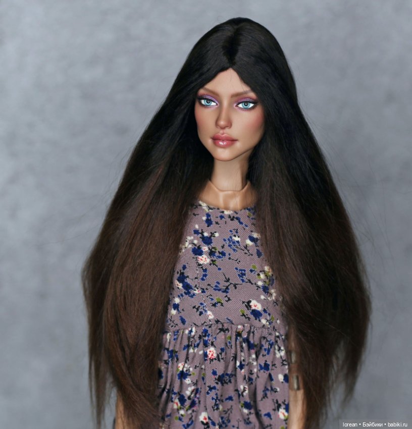 Парик из Альпари сури для tender creation dolls (фото 3)