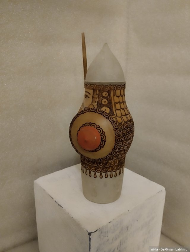 Богатырь СССР Роспись, выжигание (фото 4)