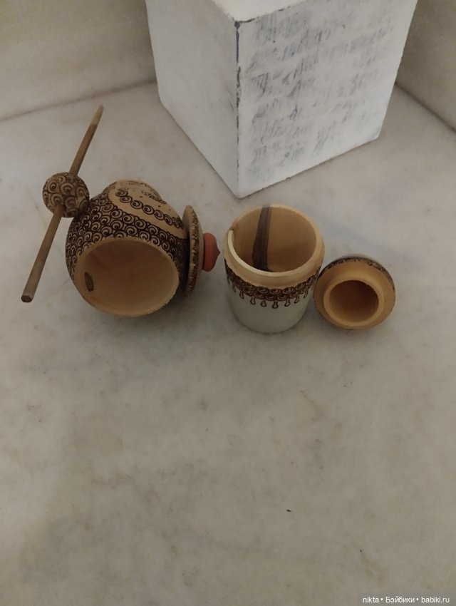 Богатырь СССР Роспись, выжигание (фото 5)