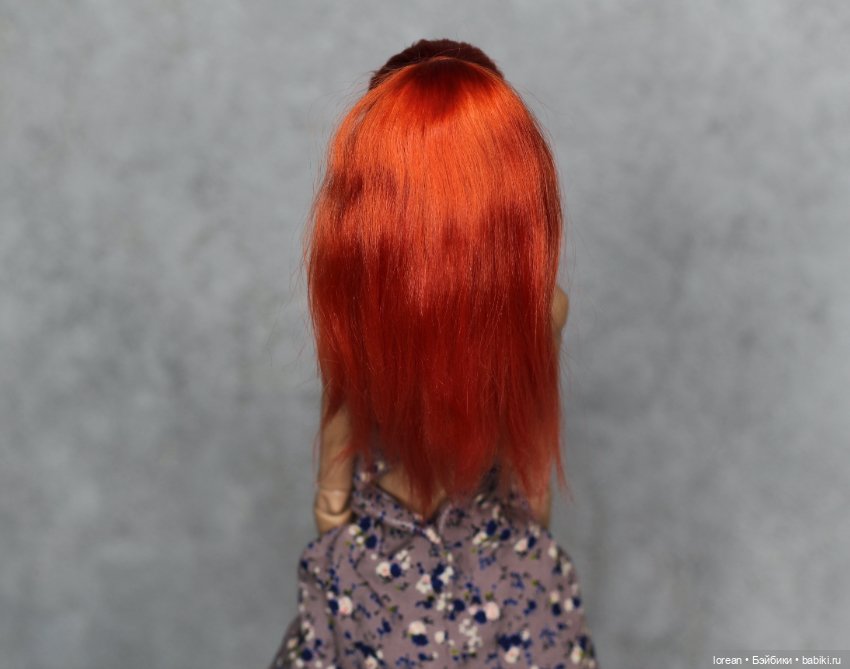 Парик хвост из ангорской козы для tender creation dolls (фото 4)