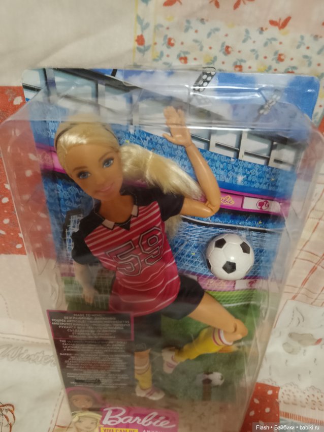 Барби безграничные движения футбол (фото 4)