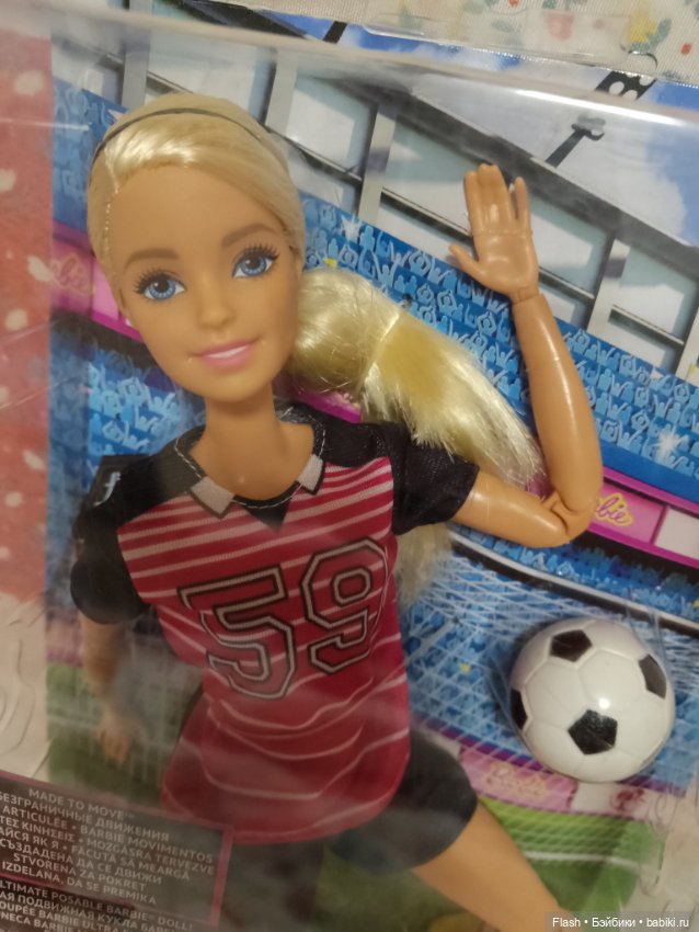 Барби безграничные движения футбол (фото 8)