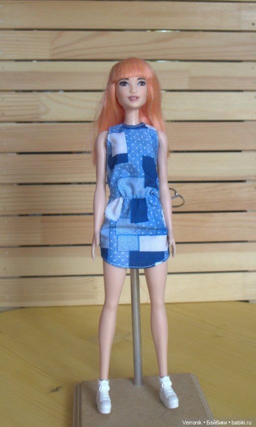 Barbie - Игра с модой - Fashionistas - Barbie Fashionistas Doll 60 Patchwork Denim