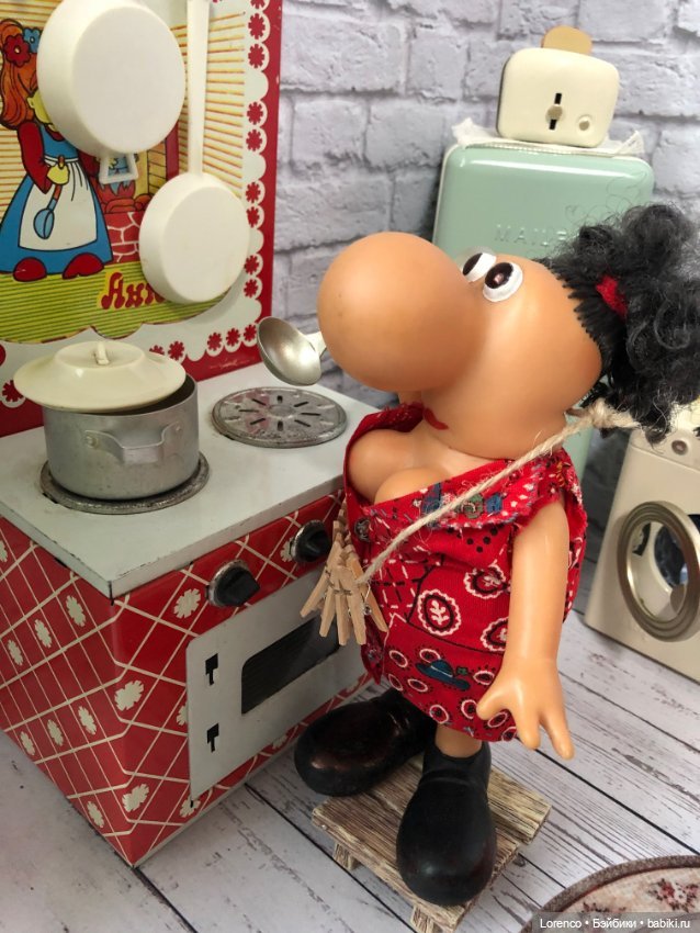 Кухня Анютка, игрушка СССР (фото 9)