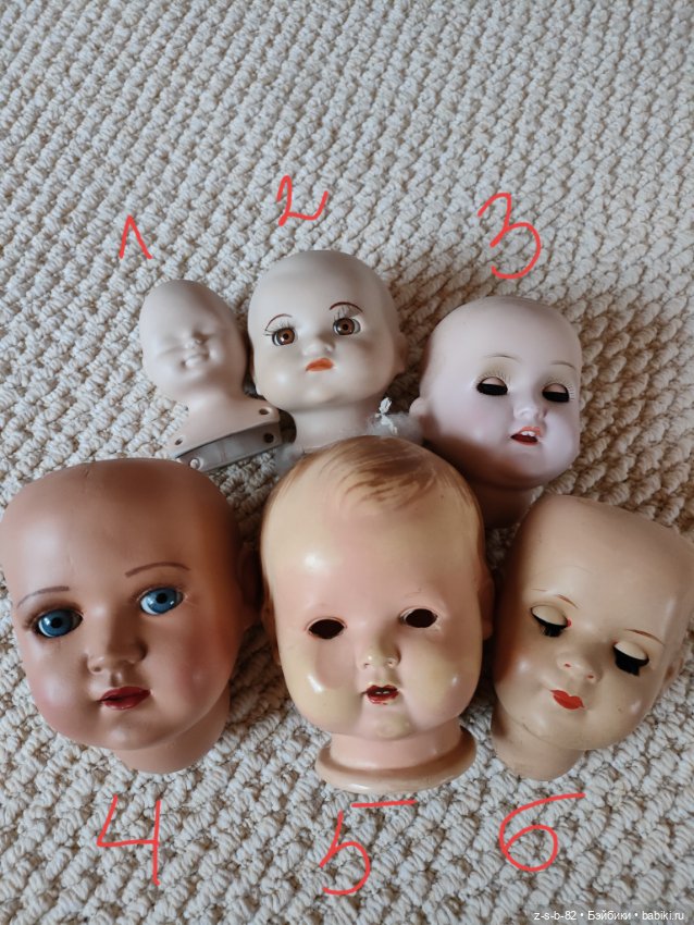 Головки распродажа — Тела и головы для кукол