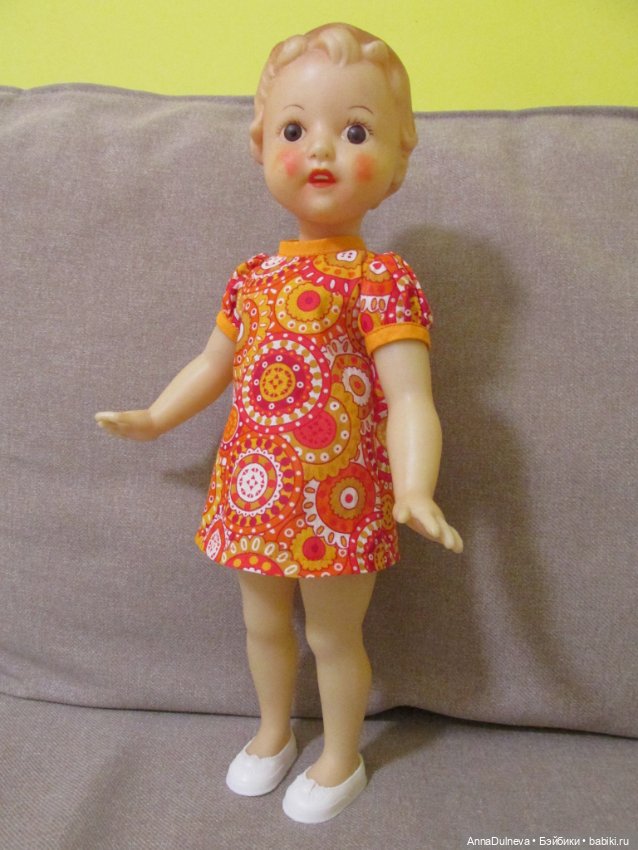 Платье для винтажной куклы (фото 3)