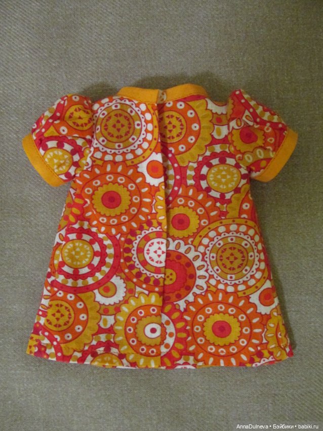 Платье для винтажной куклы (фото 7)