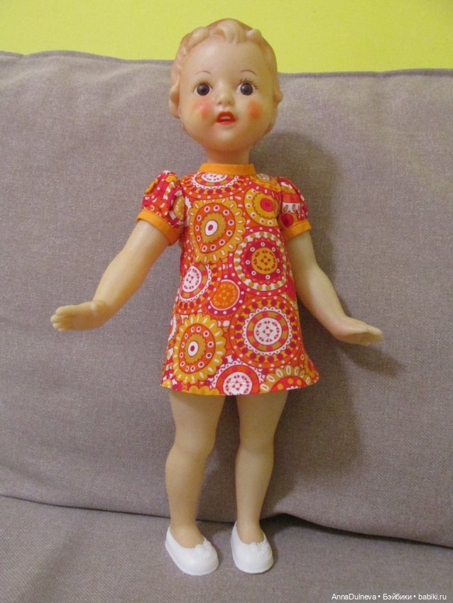 Платье для винтажной куклы (фото 2)