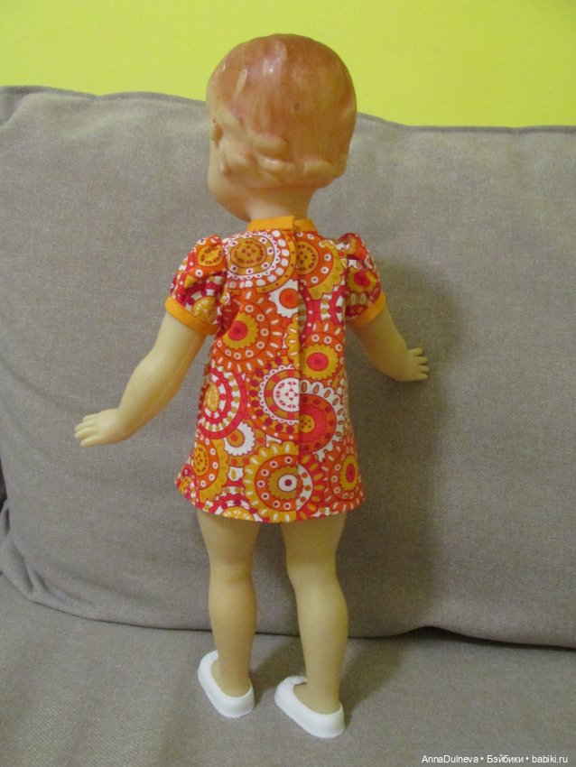 Платье для винтажной куклы (фото 5)