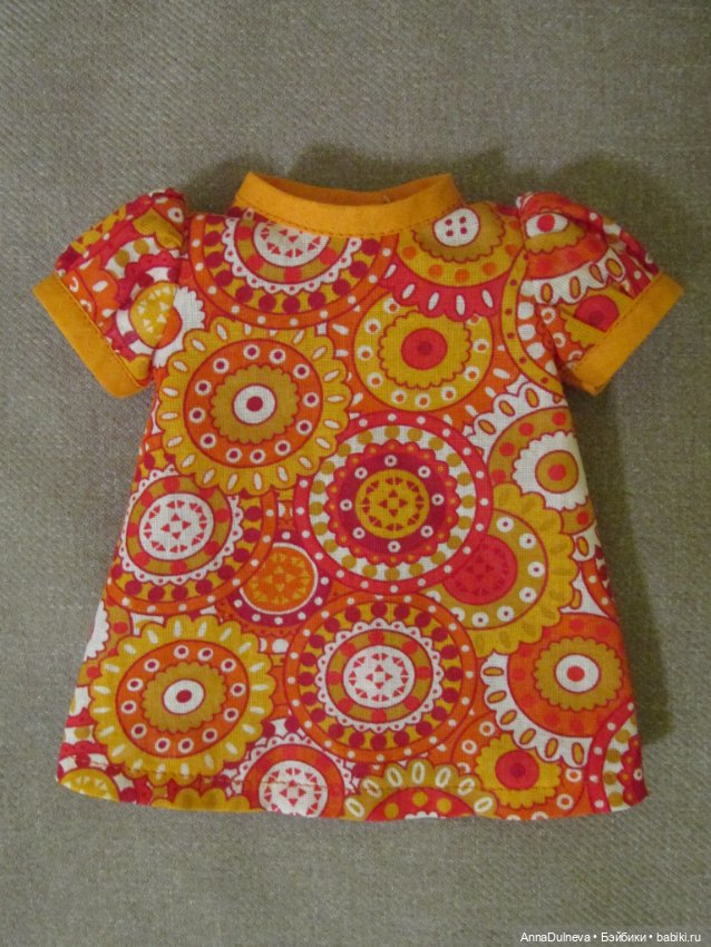 Платье для винтажной куклы (фото 6)