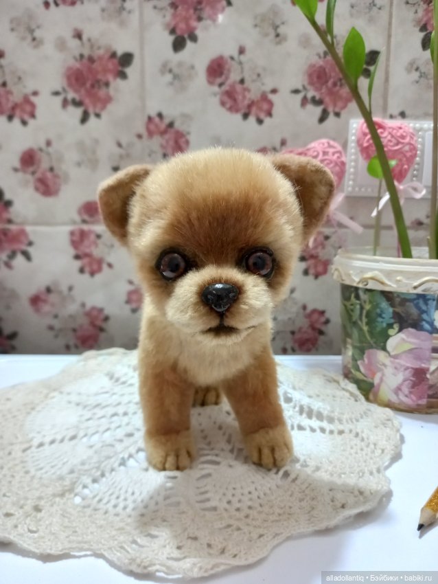 Собака тедди — Авторские игрушки (фото 6)