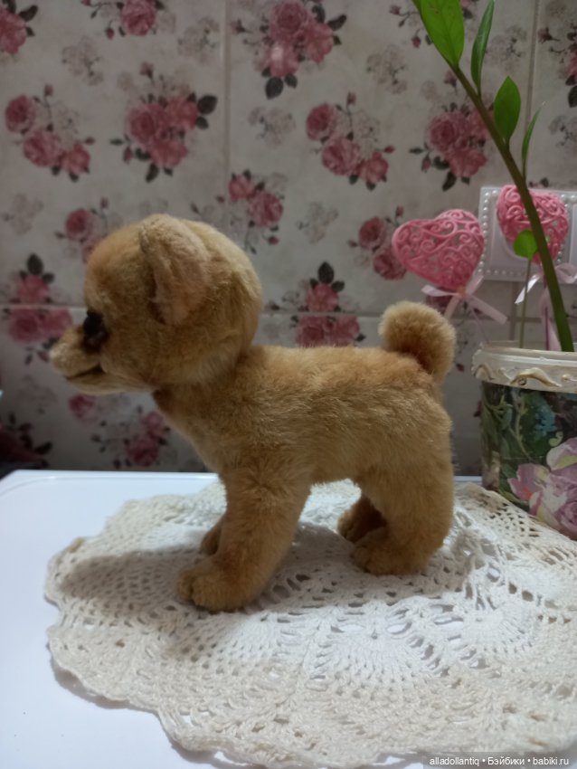 Собака тедди — Авторские игрушки (фото 5)