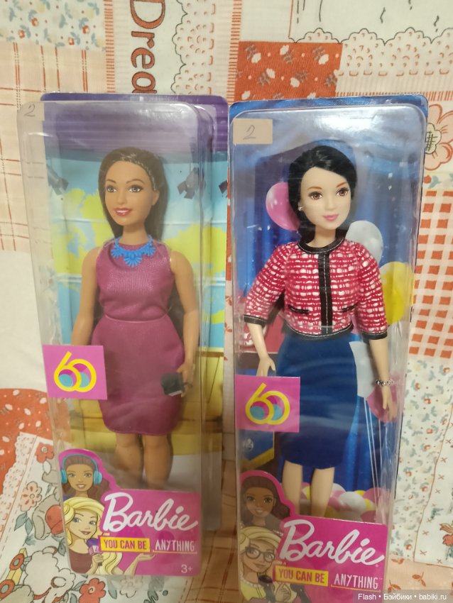 Лот #2 Барби серии,, Кем быть" Политик и журналист