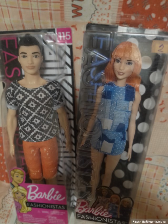 Лот#2 Барби fashionistas 115 u 60