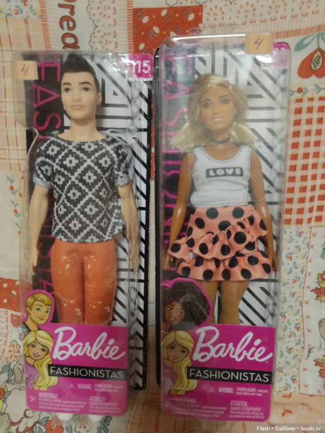 Лот # 4 Барби fashionistas 111 u 114