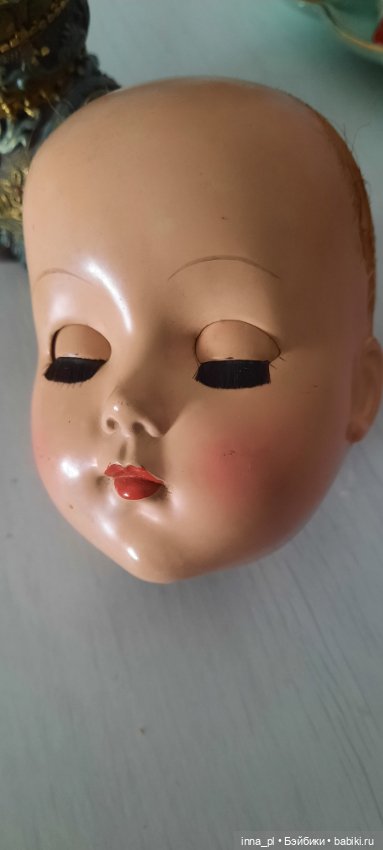 Голова антикварной куклы фирмы Arranbee R&B