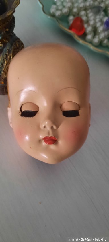 Голова антикварной куклы фирмы Arranbee R&B (фото 4)