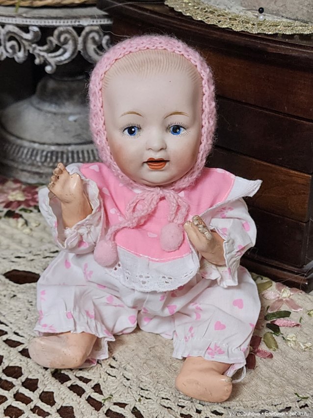 Антикварный пупсик Ниппон, Япония (фото 3)