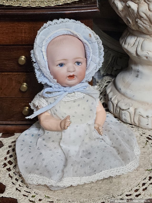 Антикварная малышка Ниппон, япония, рост 18 см (фото 9)