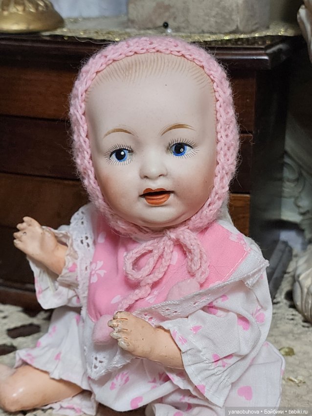 Антикварный пупсик Ниппон, Япония (фото 6)