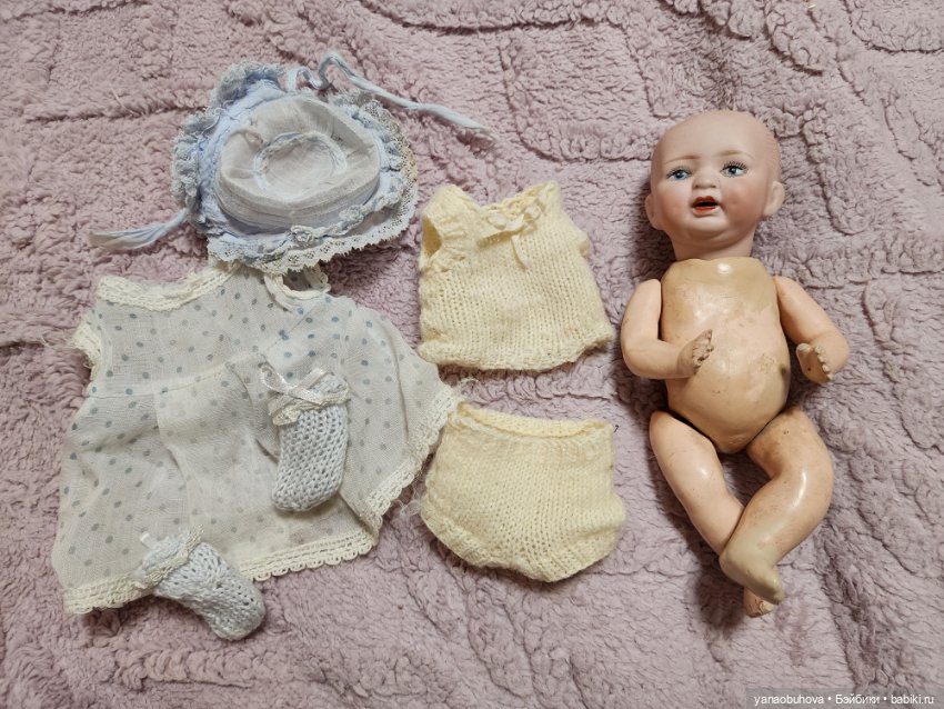 Антикварная малышка Ниппон, япония, рост 18 см (фото 6)