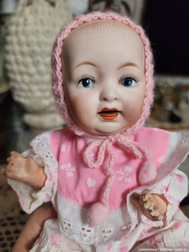 Антикварный пупсик Ниппон, Япония (фото 5)